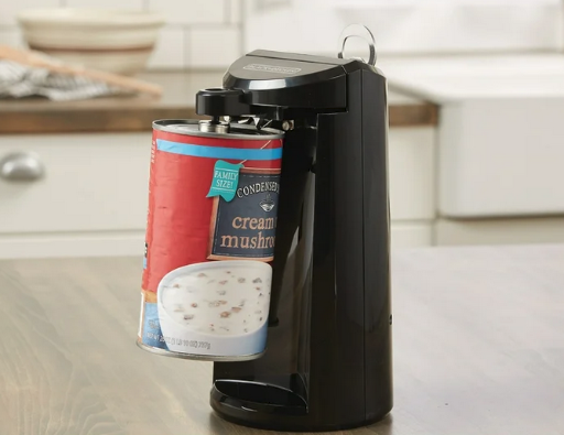 BLACK+DECKER EasyCut Can Opener with Accessories