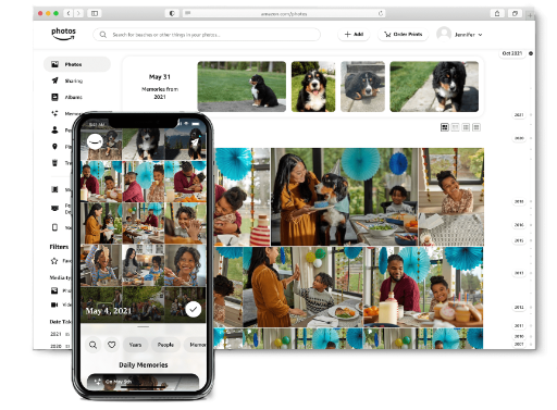 Prime Members Benefit: Upload Photos to Amazon Photos