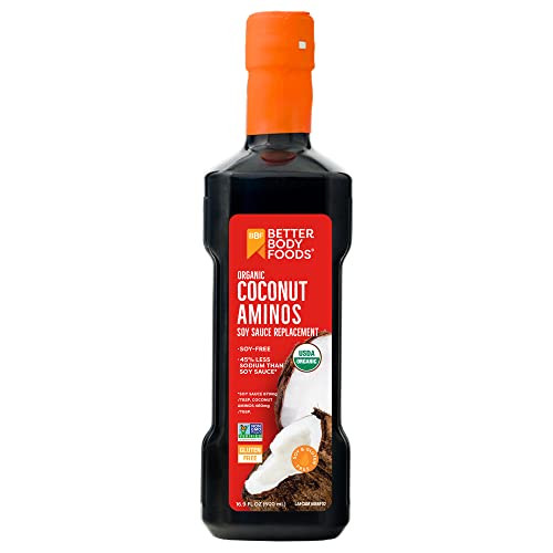 BetterBody Foods Organic Coconut Aminos, 16.9 Oz.