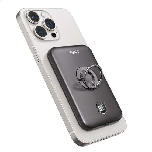 Magnetic Power Bank with Finger Ring