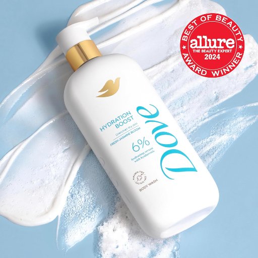 Dove Body Wash (Hydration Boost), 18.5 Oz.