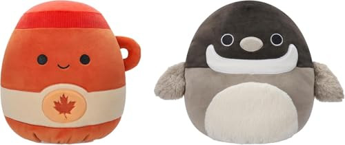 Squishmallows FlipAMallows Maple Syrup and Canadian Goose Plush