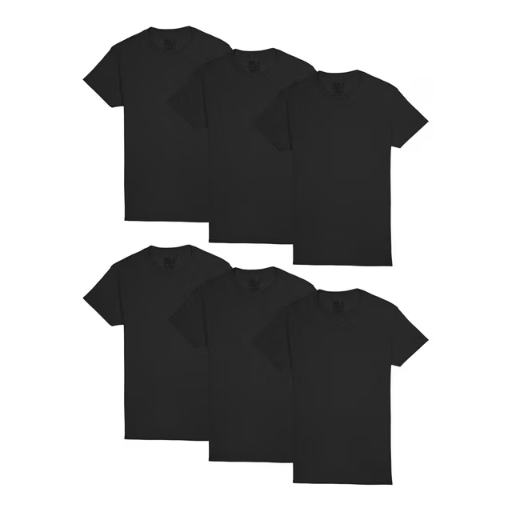 Fruit of the Loom Men's Crew Tee 6-Pack