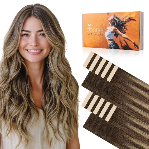 DOORES Invisi Edge Seamless Clip-in Hair Extensions