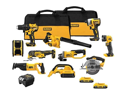 DEWALT 20V MAX 10 Tool Combo Kit
