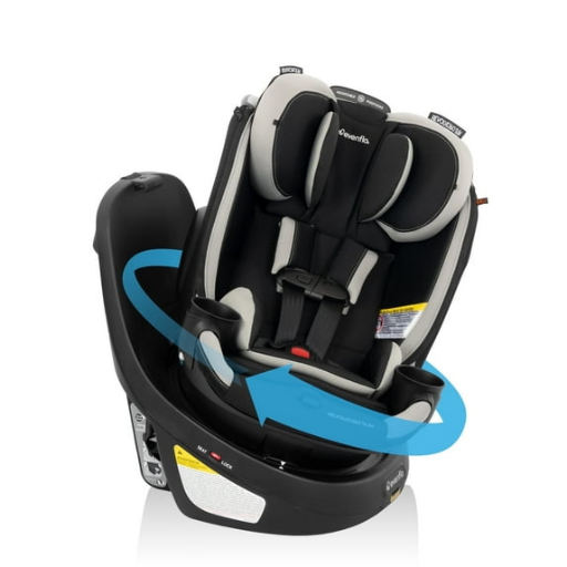 Evenflo Revolve360 Slim 2-in-1 Rotational Car Seat