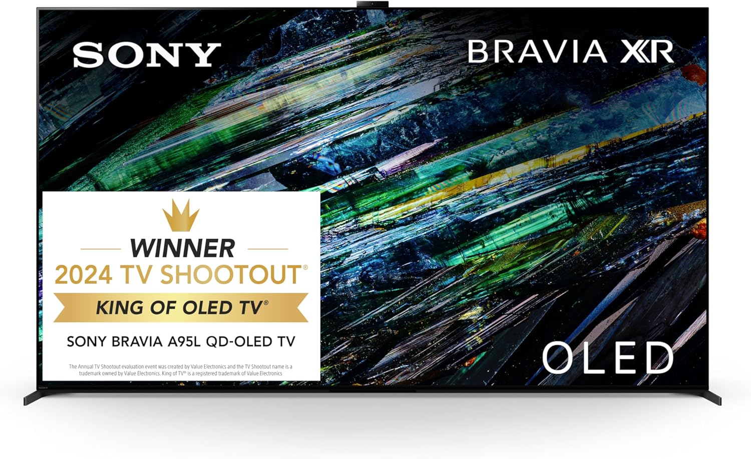 Sony 77" QD-OLED BRAVIA XR A95L Series 4K Ultra HD TV