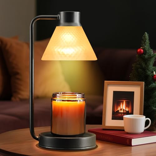 Candle Warmer Lamp with Dimmable and Timer
