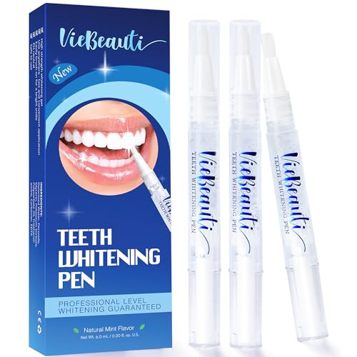 VieBeauti Teeth Whitening Pen (3 Pieces, 30+ Treatments)