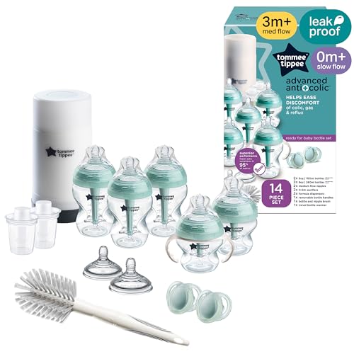 Tommee Tippee Advanced Anti-Colic 14-Piece Baby Bottle Gift Set Deal