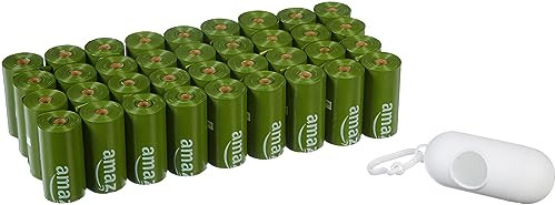 Amazon Basics Leakproof Dog Poop Bags with Dispenser