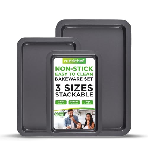 NutriChef Non-Stick Cookie Sheets