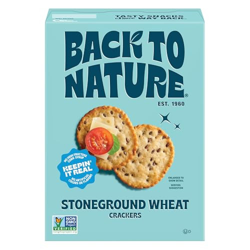 Back to Nature Stoneground Wheat Crackers