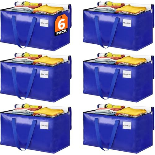 Extra Large Moving Bags - 6 Pack