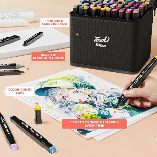 Run Helix Dual Tip Alcohol Based Art Markers