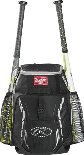 Rawlings R400 Baseball and Softball Backpack Equipment Bag