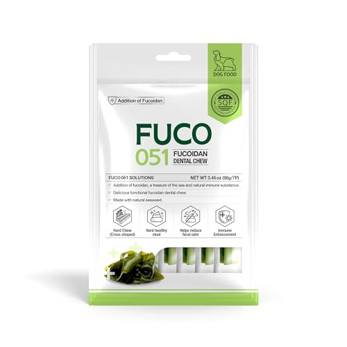 Fabrechew Fucoidan Functional Supplement Chew for Dogs