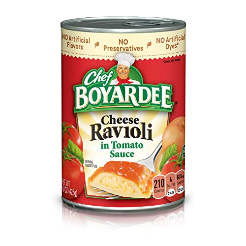 Chef Boyardee Cheese Ravioli in Tomato Sauce - 12 Pack