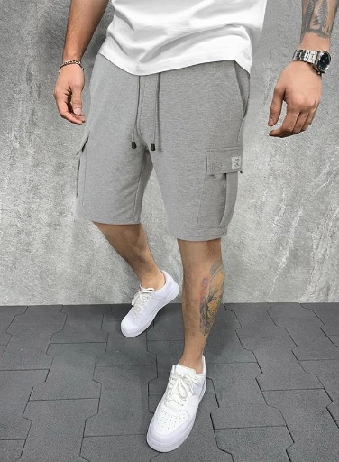 JMIERR Mens Cargo Sweat Shorts
