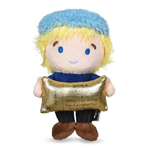 Willy Wonka Charlie Bucket Plush Squeaker Dog Toy