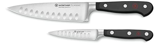 Wüsthof Classic 2 PC Hollow Edge Chef's Knife Set