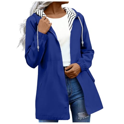 Rain/Waterproof Oversized Zip up Long Jacket