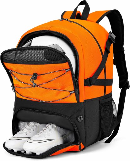 Soccer Backpack with Ball Holder