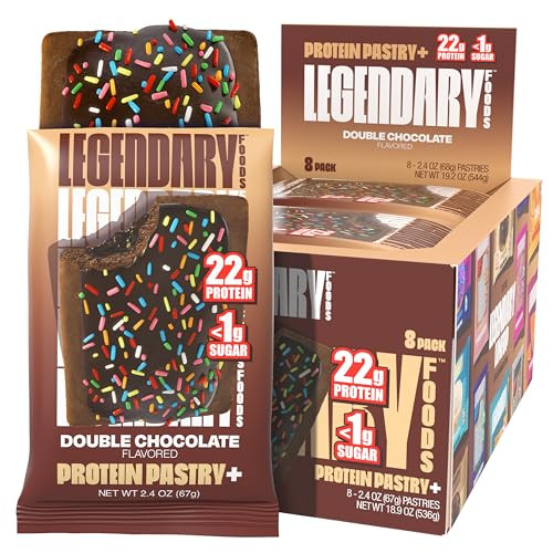 Legendary Foods 22g Protein Meal Replacement Bars (8-Pack)