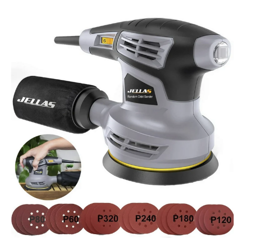 Jellas 5-Inch Random Orbital Sander