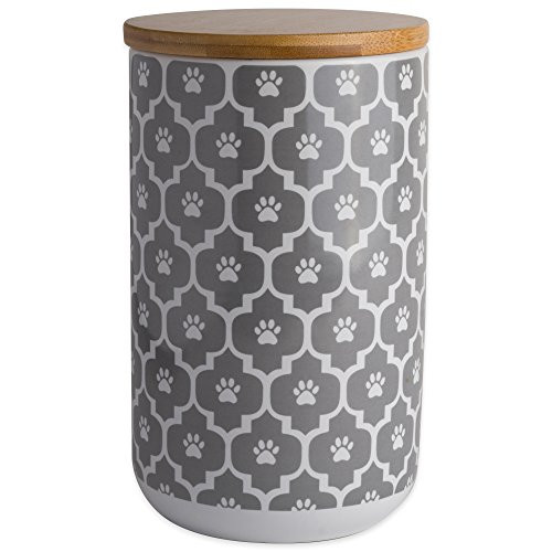 Bone Dry Lattice Collection Pet Treat Canister