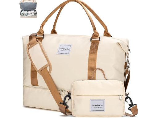 Weekender Bags with Shoe Compartment (2-Pack)
