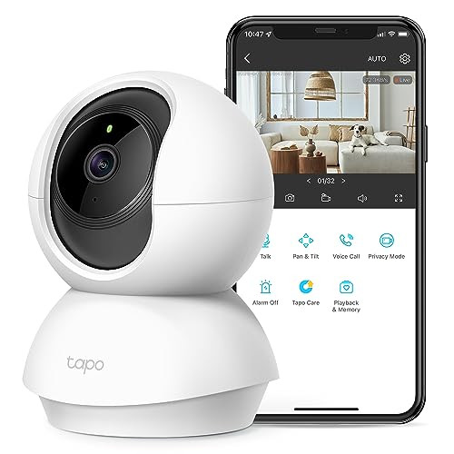 TP-Link Tapo 2K Pan Tilt Security Camera C210