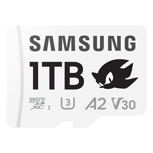Samsung PRO Plus Sonic The Hedgehog 1TB microSDXC with Adapter
