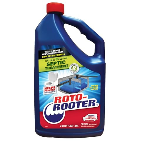 Roto-Rooter 351272 Septic Treatment, 64 oz