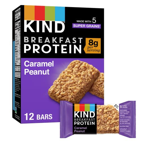 KIND Breakfast Gluten-Free Protein Bars (Caramel Peanut)
