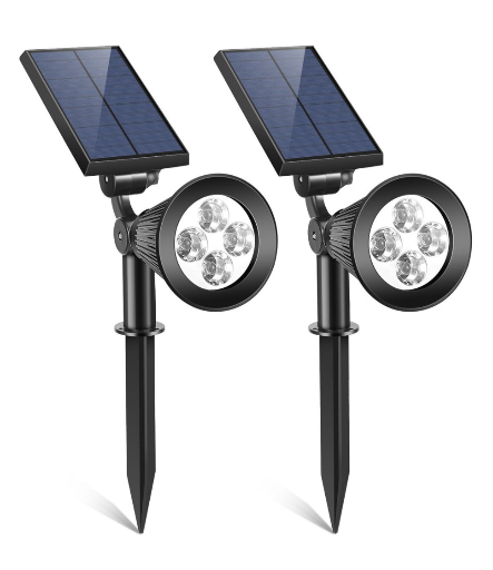 Solarek Outdoor Waterproof Solar Spotlight (2-Pack)