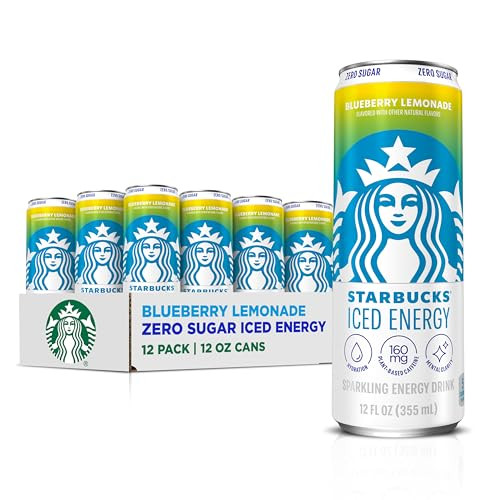 Starbucks Zero Sugar Iced Energy Drink 12-Pack