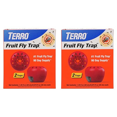 Terro Indoor Fruit Fly Traps 4-Pack