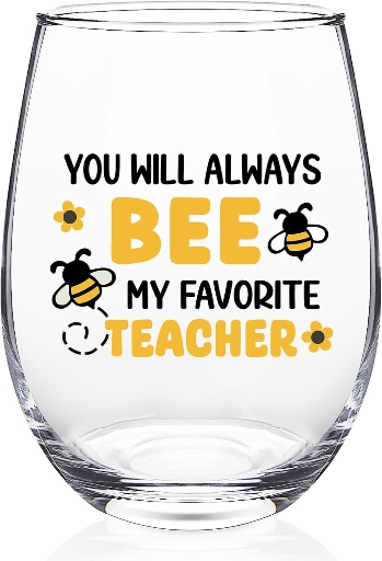 Teacher Appreciation Glassware Gift