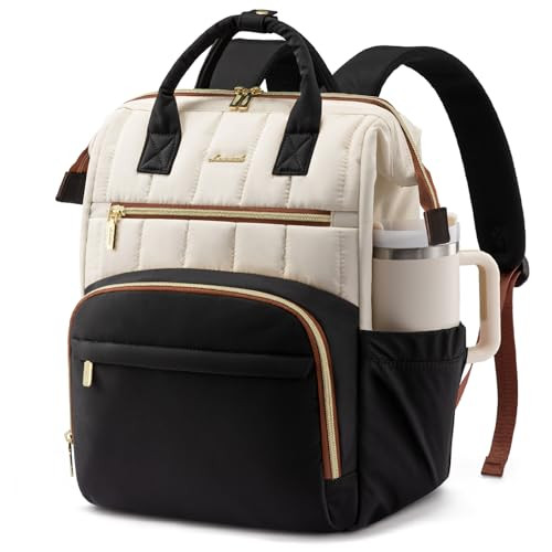 LOVEVOOK Puffer Backpack Purse with Laptop Pocket