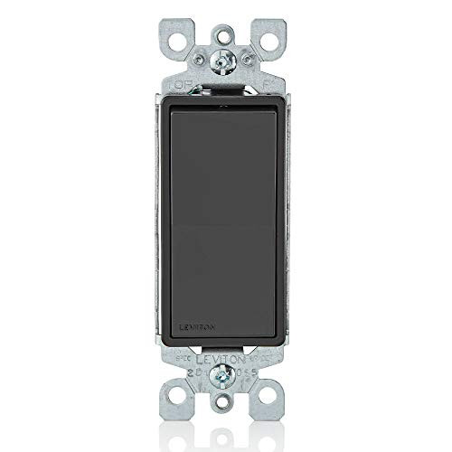 Leviton Decora Rocker Single-Pole AC Quiet Switch