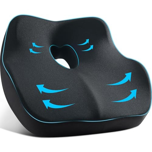 Ergonomic Memory Car Seat Cushion