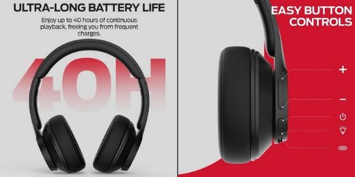 Monster Bluetooth Headphones W/40H Playtime