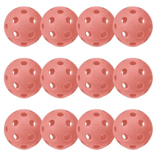 12-Pack Franklin Sports X-26 USAPA Approved Indoor Pickleballs