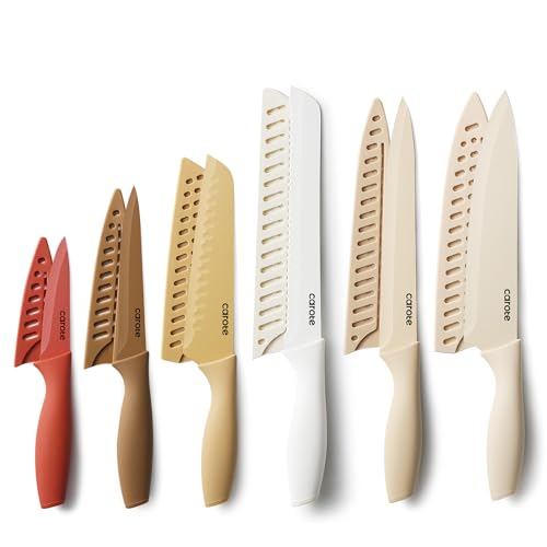 CAROTE 12-Piece Kitchen Knife Set Deal