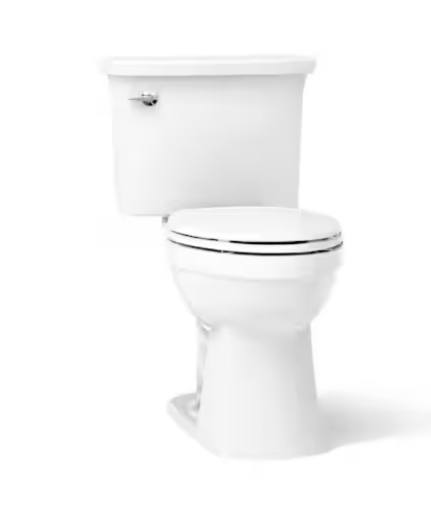Kohler Elmbrook 2-Piece White Toilet