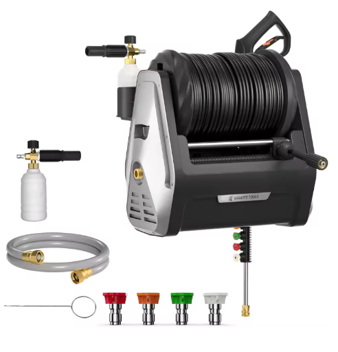 Giraffe Tools Grandfalls Electric Wall Mounted Pressure Washer