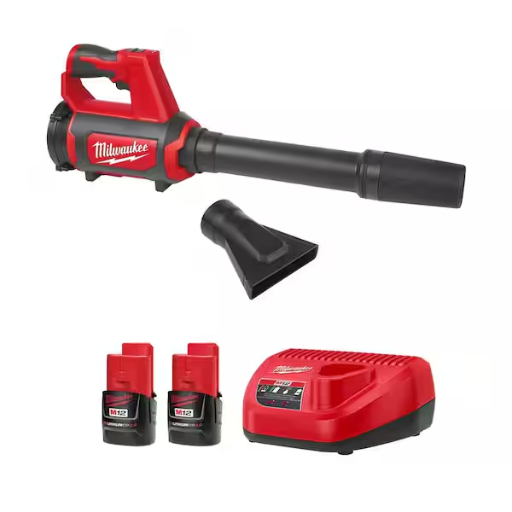 Milwaukee M12 Compact Spot Blower Kit with Free Tool