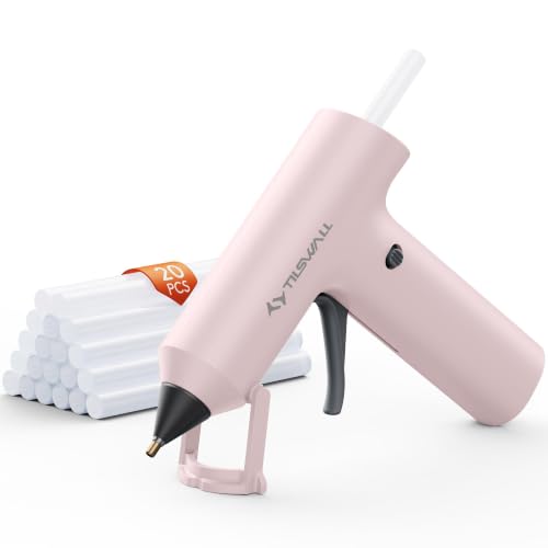 Tilswall Cordless Hot Glue Gun Fast Preheating Deal