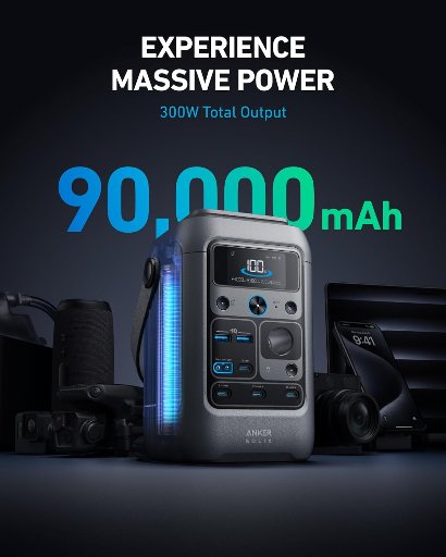 Anker SOLIX C300 DC Power Bank Station